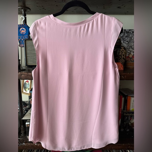 RW&CO - Silky Crepe Cap Sleeve Blouse - Picture 3 of 3